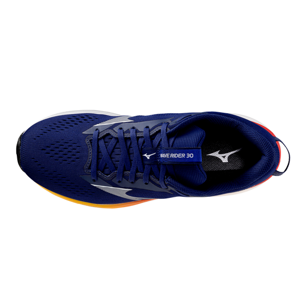 SCARPE CORSA MIZUNO RUNNING UOMO WAVE RIDER 30 BLUE