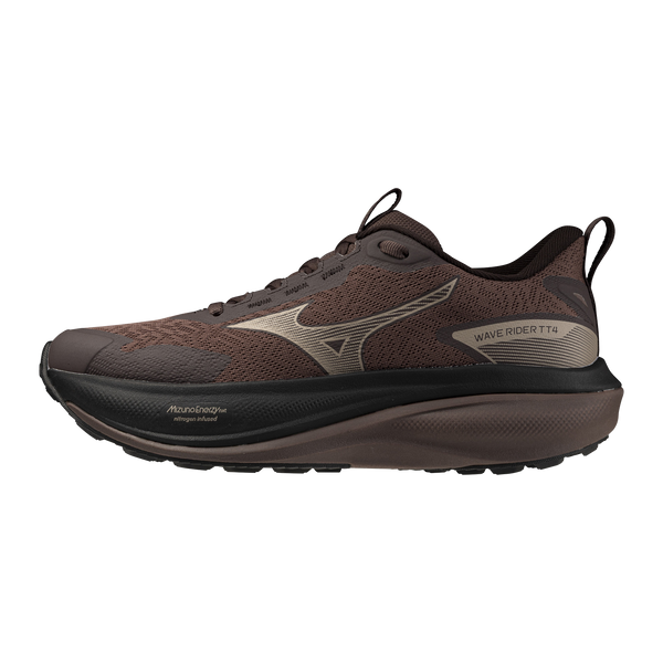SCARPE RUNNING MIZUNO WAVE WAVE RIDER TT SCARPA CORSA DONNA BROWN