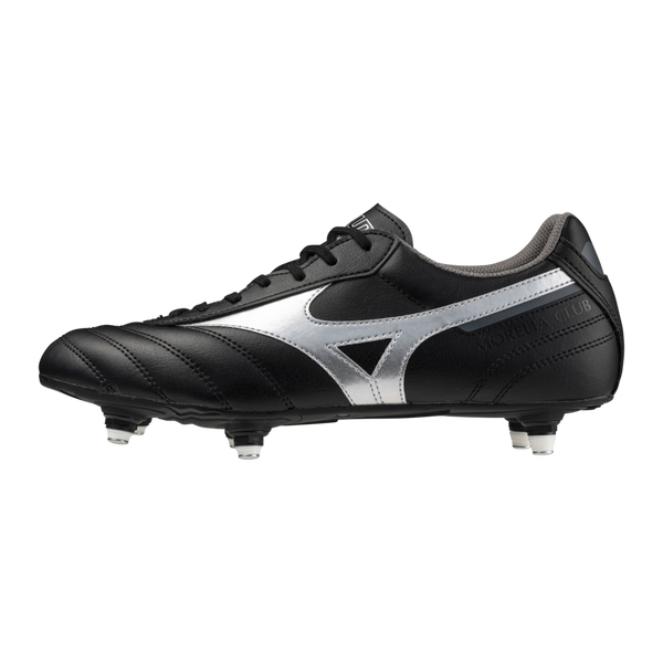 SCARPE CALCIO MIZUNO MORELIA 2 CLUB SCARPA FOOTBALL 6 TACCHETTI NERA