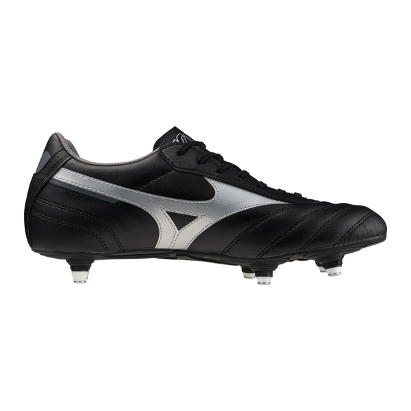 SCARPE CALCIO MIZUNO MORELIA 2 CLUB SCARPA FOOTBALL 6 TACCHETTI NERA