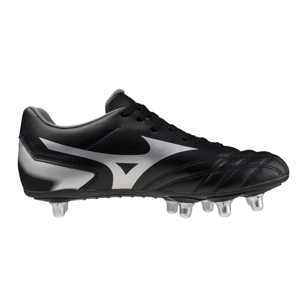 SCARPE RUGBY 8 TACCHETTI WAITANGI 2 CL SCARPA PELLE NERA