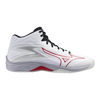 SCARPE VOLLEY MIZUNO WAVE THUNDER BLADE Z MID SCARPA PALLAVOLO WHITE RED