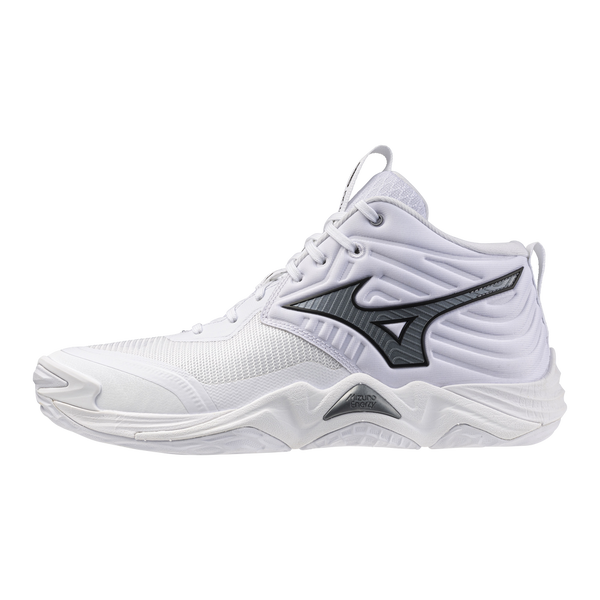 SCARPE VOLLEY MIZUNO WAVE MOMENTUM ELITE MID SCARPA PALLAVOLO WHITE