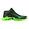 MIZUNO VOLLEY WAVE LIGHTING ELITE MID SCARPE PALLAVOLO NERA VERDE