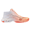 MIZUNO WAVE LIGHTING ELITE MID SCARPE PALLAVOLO WHITE ORANGE