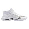 MIZUNO WAVE LIGHTING ELITE MID SCARPE PALLAVOLO WHITE