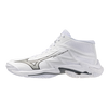 MIZUNO WAVE LIGHTING ELITE MID SCARPE PALLAVOLO WHITE
