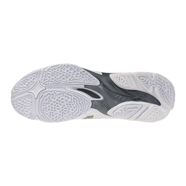 MIZUNO WAVE LIGHTING ELITE MID SCARPE PALLAVOLO WHITE