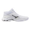 MIZUNO WAVE LIGHTING ELITE MID SCARPE PALLAVOLO WHITE