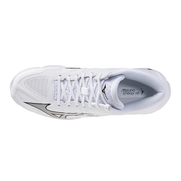 MIZUNO WAVE LIGHTING ELITE MID SCARPE PALLAVOLO WHITE