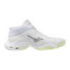 MIZUNO WAVE LIGHTING ELITE MID SCARPE PALLAVOLO WHITE