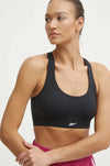 TOP REEBOK REGGISENO SPORTIVO BRA SPORTS DONNA CROSSFIT NERO