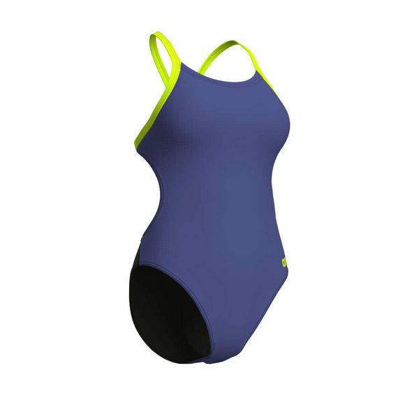 COSTUME ARENA DONNA INTERO PISCINA SPALLINA STRETTA SOLID NUOTO