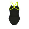 COSTUME ARENA DONNA INTERO PISCINA SPALLINA STRETTA SOLID NUOTO