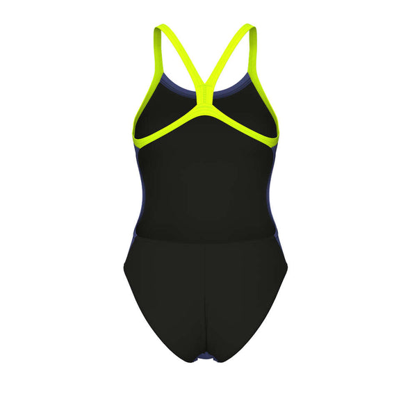 COSTUME ARENA DONNA INTERO PISCINA SPALLINA STRETTA SOLID NUOTO