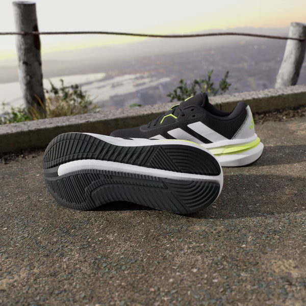 SCARPA RUNNING PALESTRA UOMO ADIDAS GALAXY CORSA RUN NERO BLACK