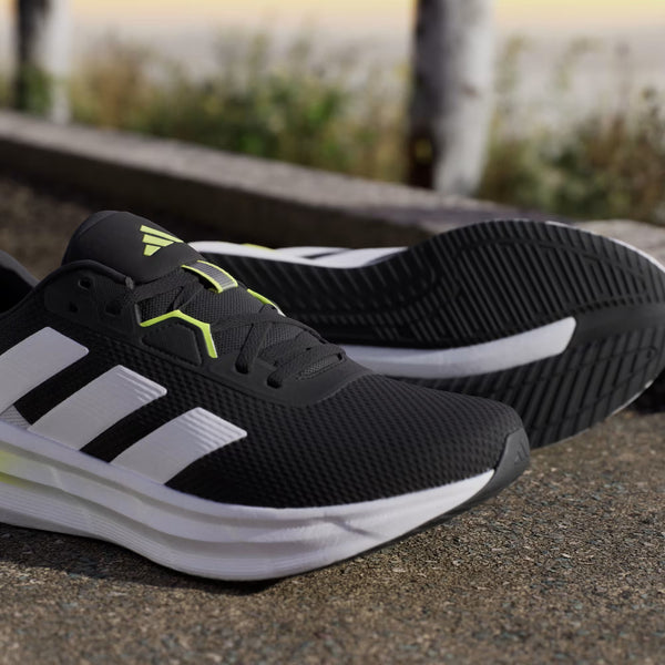 SCARPA RUNNING PALESTRA UOMO ADIDAS GALAXY CORSA RUN NERO BLACK