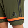 SHORT ADIDAS PANTA CORTO UOMO RUNNING CALCIO PANTALONCINO VERDE