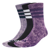 CALZE ADIDAS TRIPLA CUSHIONED CREW SOCKS CALZA 3 PAIA 3 STRISCE VIOLA