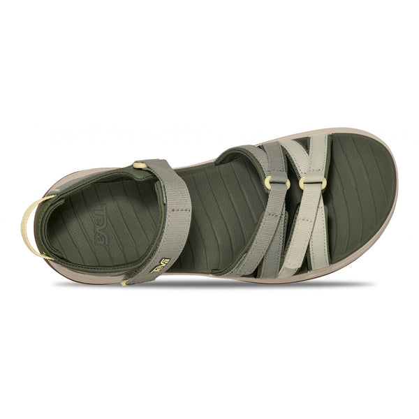 SANDALI TEVA CIABATTE WOMAN MARE PISCINA FLIP FLOP GREEN