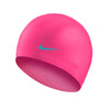 CUFFIA PISCINA NUOTO NIKE SWIM CAP SILICONE BIG SWOOSH FUXIA