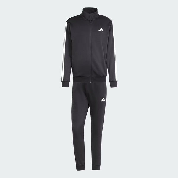 TUTA ADIDAS PERFORMANCE UOMO COTONE THREE STRIPS NERA