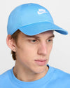 CAPPELLINO NIKE CAPPELLO VISIERA SPORTSWEAR CLUB CAP AZZURRO