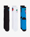 CALZE NIKE EVERYDAY CUSHIONED SOCKS 3 PAIA DI CALZE COLORATE