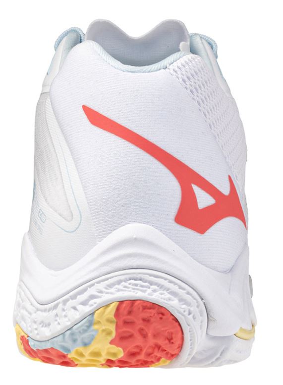 SCARPE VOLLEY DONNA PALLAVOLO MIZUNO WAVE LIGHTING Z8 MID CORAL RED