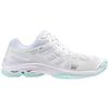 MIZUNO WAVE VOLTAGE 2 SCARPE PALLAVOLO DONNA BIANCA AZZURRA