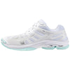 MIZUNO WAVE VOLTAGE 2 SCARPE PALLAVOLO DONNA BIANCA AZZURRA