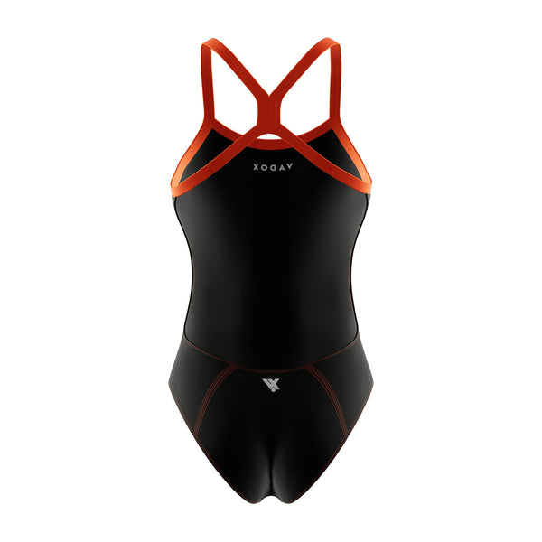 COSTUME VADOX DONNA ARY INTERO PISCINA NERO SPALLINA STRETTA