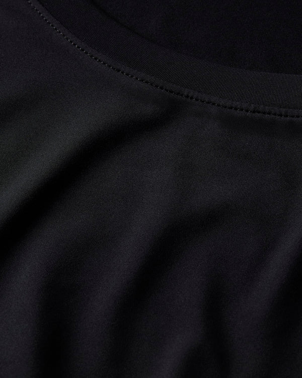T SHIRT DONNA MAGLIA NIKE DRI-FIT RUN ESSENTIAL WOMAN TEE NERA