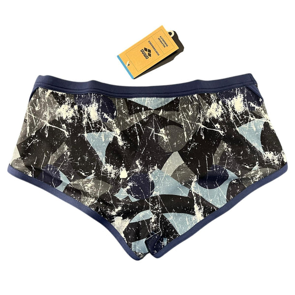 COSTUME ARENA UOMO ALTO TRUNK CONTOUR NUOTO PISCINA SWIM NERO BLU