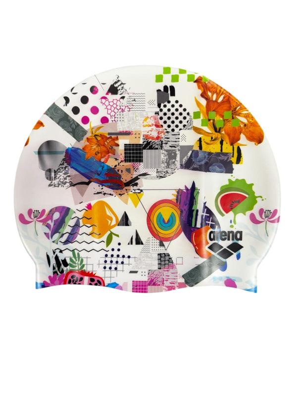 CUFFIA ARENA SILICONE SWIM CAP HD CUFFIE NUOTO FANTASIA