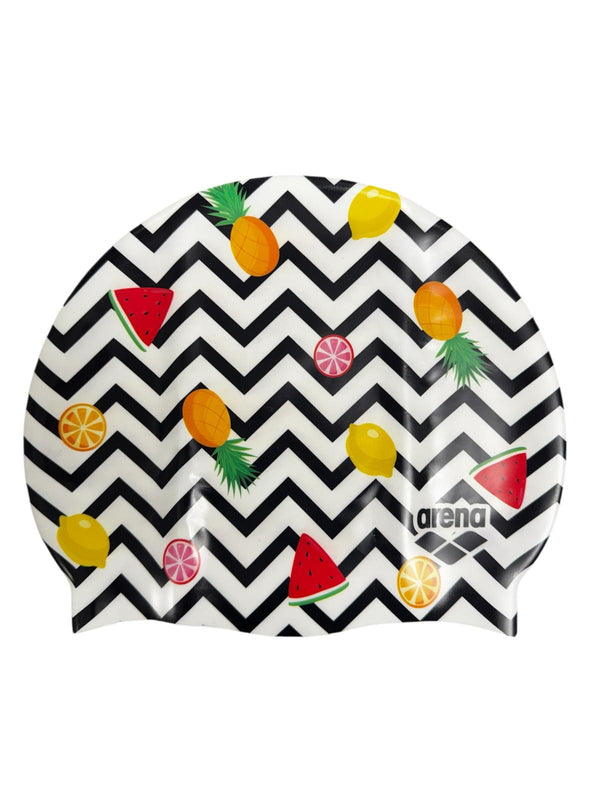 CUFFIA ARENA PISCINA SILICONE SWIM CAP CUFFIE NUOTO FRUTTA FRUITS