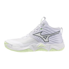 SCARPE VOLLEY MIZUNO WAVE MOMENTUM ELITE MID SCARPA PALLAVOLO WHITE