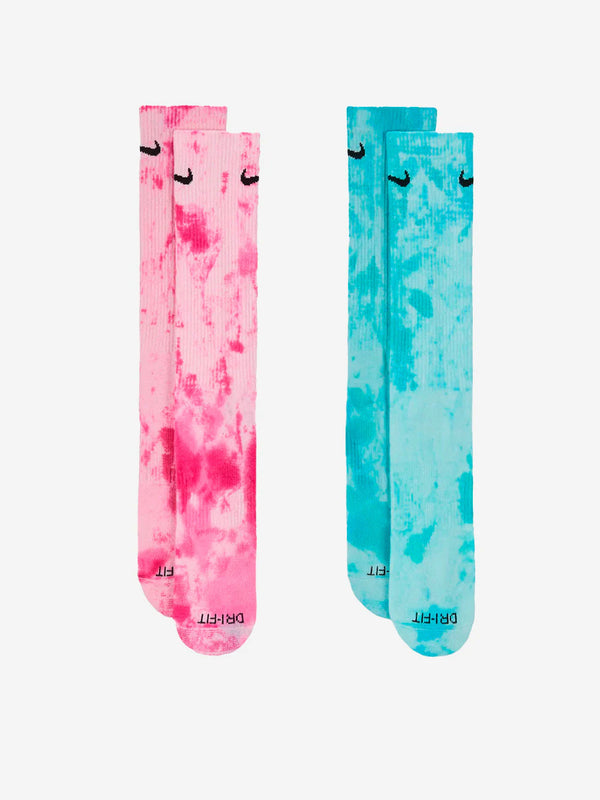 CALZE NIKE TIE DYE EVERYDAY PLUS CALZA 2 PAIA COLORATE DONNA