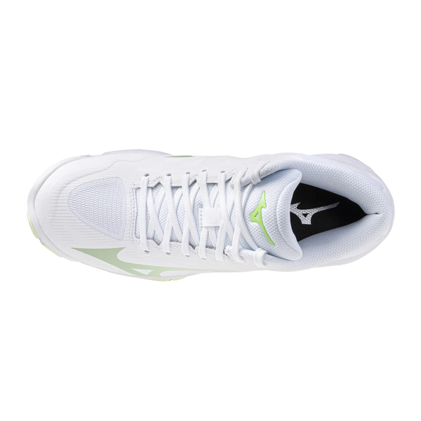 SCARPE VOLLEY DONNA PALLAVOLO MIZUNO WAVE LIGHTING PRO MID BIANCA