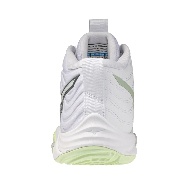 SCARPE VOLLEY MIZUNO WAVE MOMENTUM ELITE MID SCARPA PALLAVOLO WHITE