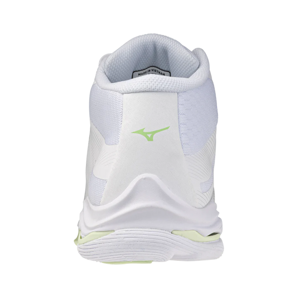 SCARPE VOLLEY DONNA PALLAVOLO MIZUNO WAVE LIGHTING PRO MID BIANCA