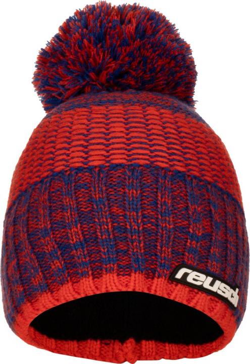 BERRETTO REUSCH NATHAN BEANIE CON PON PON DIVA CHERRY TOMATO
