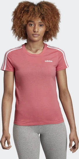 T SHIRT ADIDAS ESSENTIALS MAGLIETTA DONNA RUNNING FUCHSIA