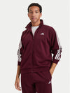 TUTA ADIDAS PERFORMANCE UOMO THREE STRIPS TEMPO LIBERO PALESTRA BORDEAUX