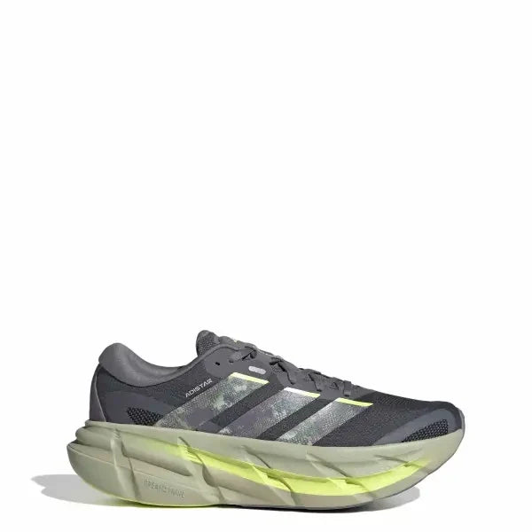 SCARPA ADIDAS RUNNING PALESTRA UOMO CORSA RUN ADISTAR 5 GRIGIA LIME