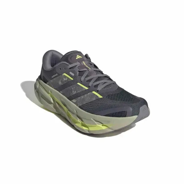 SCARPA ADIDAS RUNNING PALESTRA UOMO CORSA RUN ADISTAR 5 GRIGIA LIME