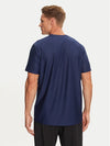 T-SHIRT ADIDAS UOMO MAGLIA MICROFIBRA TRAINING FITNESS SPORT BLU