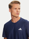 T-SHIRT ADIDAS UOMO MAGLIA MICROFIBRA TRAINING FITNESS SPORT BLU