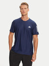 T-SHIRT ADIDAS UOMO MAGLIA MICROFIBRA TRAINING FITNESS SPORT BLU