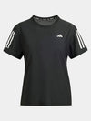 T SHIRT ADIDAS MAGLIA DONNA RUNNING PALESTRA FITNESS NERA